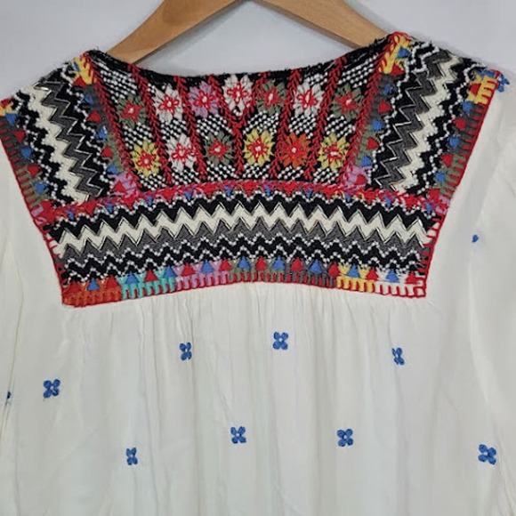 Anthropolgie- RD Koko- Embroidered and beaded Swing Cardigan- size XS - Picture 5 of 9